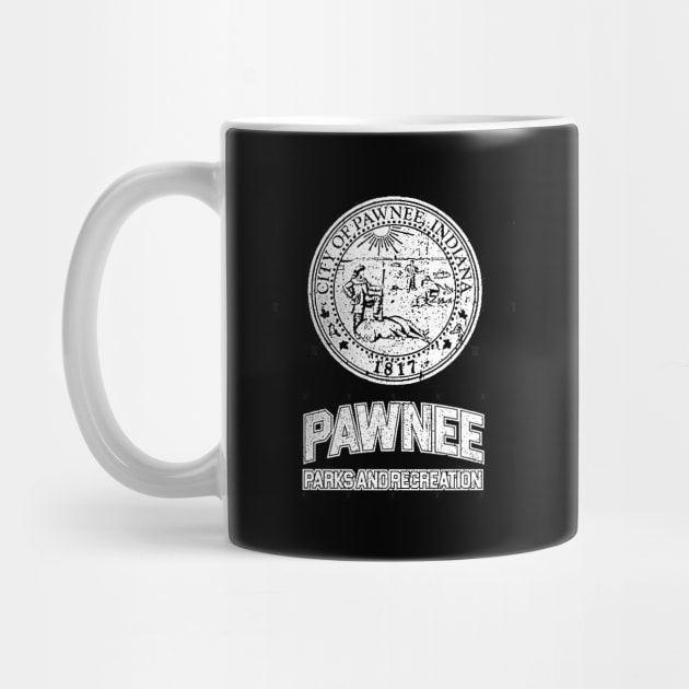 Pawnee Parks and Rec On white by truefriend